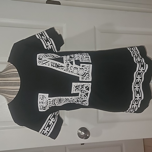 ON FIRE Women LA Front NY Back Grafic Print Tee Top T-shirts  Size XL - Picture 2 of 9